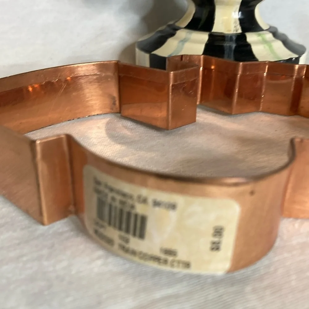 Williams Sonoma Copper Train Cookie Cutter